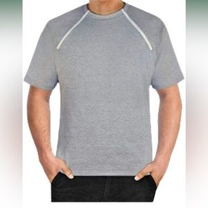 Medium Chemotherapy port accessible short sleeve shirt